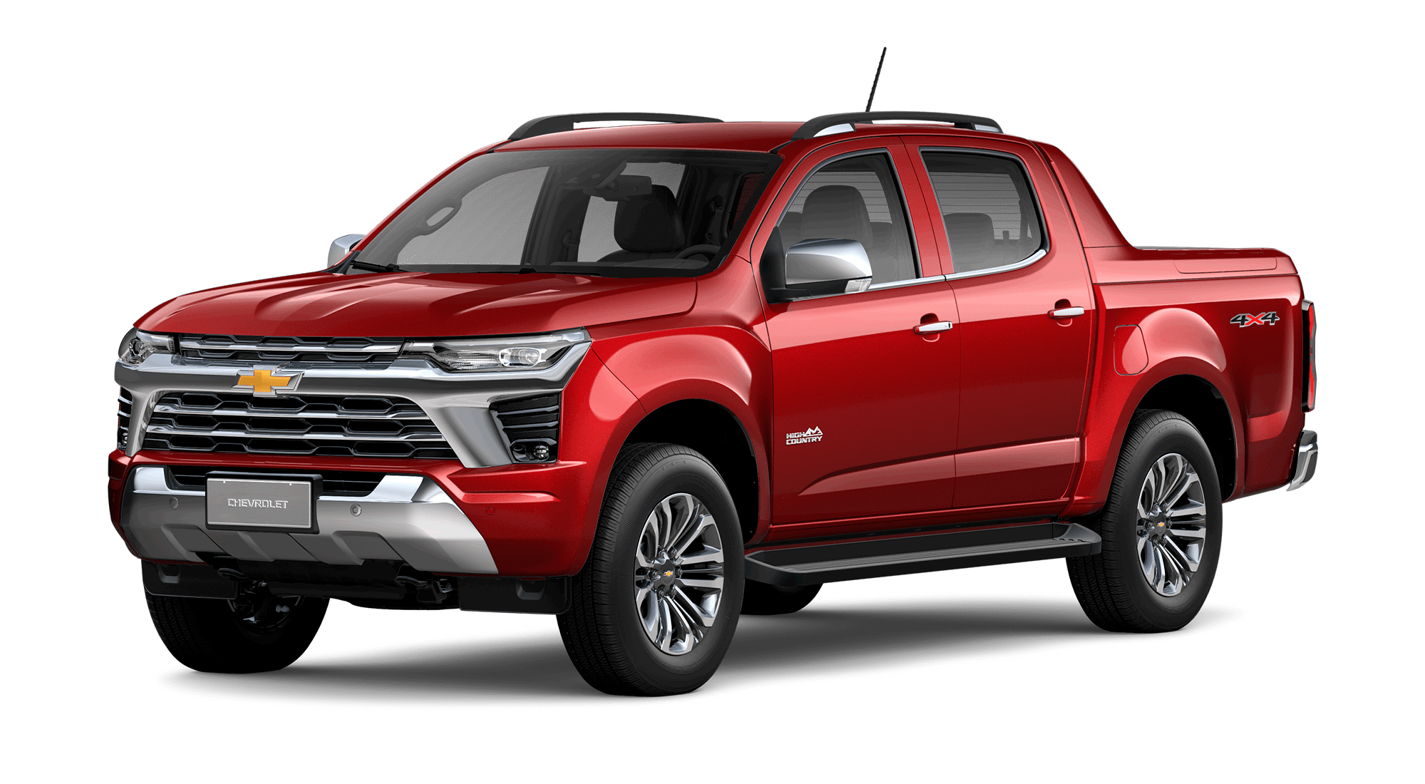 Chevrolet S10 High Country roja